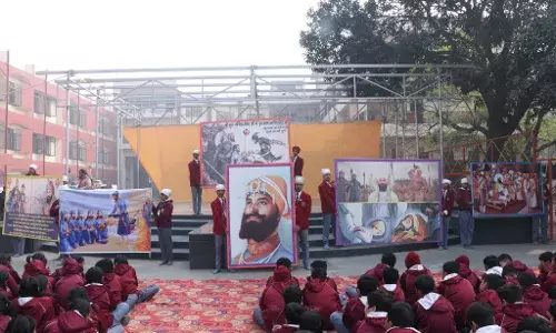 एम.जी. पब्लिक स्कूल में श्रद्धा भाव से मना वीर बाल दिवस