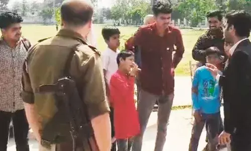 जीआईसी के हैप्पीनेस पार्क में एंट्री फीस पर हंगामा