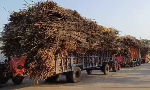 ओवरलोड ट्रेक्टर-ट्रॉलों पर प्रतिबंध लगाये जाने की मांग