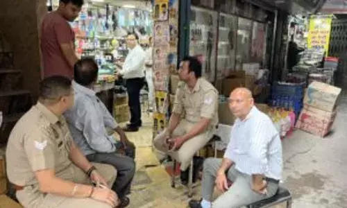 MUZAFFARNAGAR-कल्लू भाई की दुकान पर जीएसटी का छापा