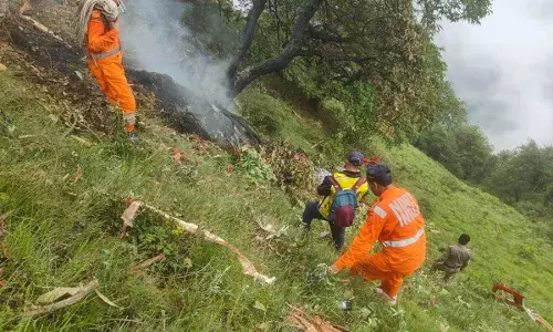 केदारनाथ के पास हेलिकॉप्टर हादसा: सात लोगों की मौत