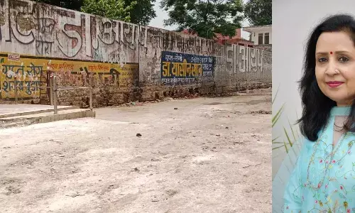 MUZAFFARNAGAR-शहर का सबसे बड़ा अस्पताल कूड़ा डलावघर बंद
