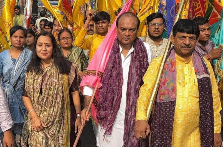 SHAYAM BIRTHDAY-श्रद्धा और उत्साह के साथ निकली बाबा श्याम की भव्य निशान यात्रा