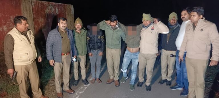 डकैतों ने चलाई गोली-पुलिस मुठभेड़ में हिस्ट्रीशीटर घायल, दूसरा साथी गिरफ्तार