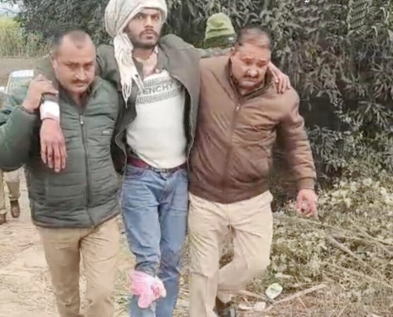 शामली में एनकाउंटरः होटल लूट 6 घंटे में खुलासा, मुठभेड़ में शातिर लुटेरा घायल
