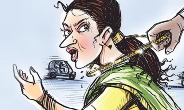 मुजफ्फरनगर-बालाजी धाम में कथा के दौरान महिला श्रद्धालु से सोने की चैन लूटी
