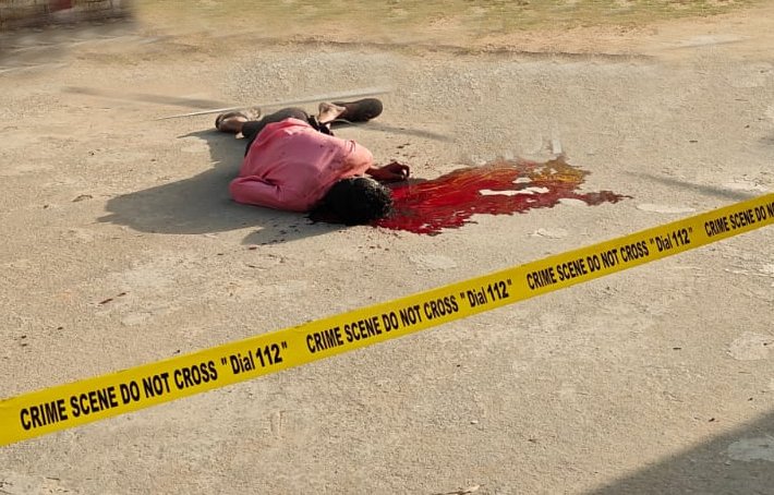 मुजफ्फरनगर-पब्लिक स्कूल में चैकीदार की निर्मम हत्या से सनसनी