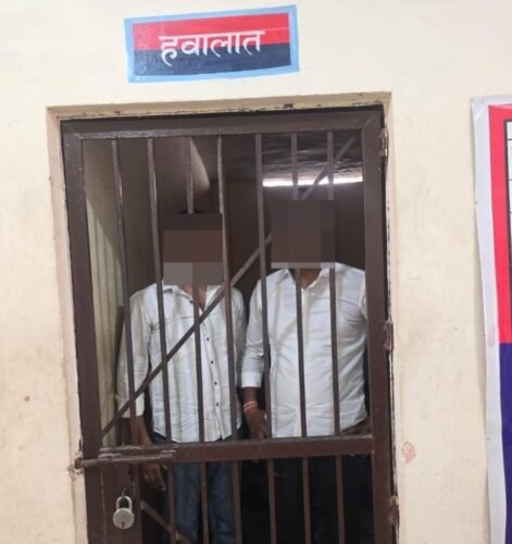मुजफ्फरनगर-कारों की छत पर खड़े होकर पटाखे छोड़ने वाले दो युवक गिरफ्तार